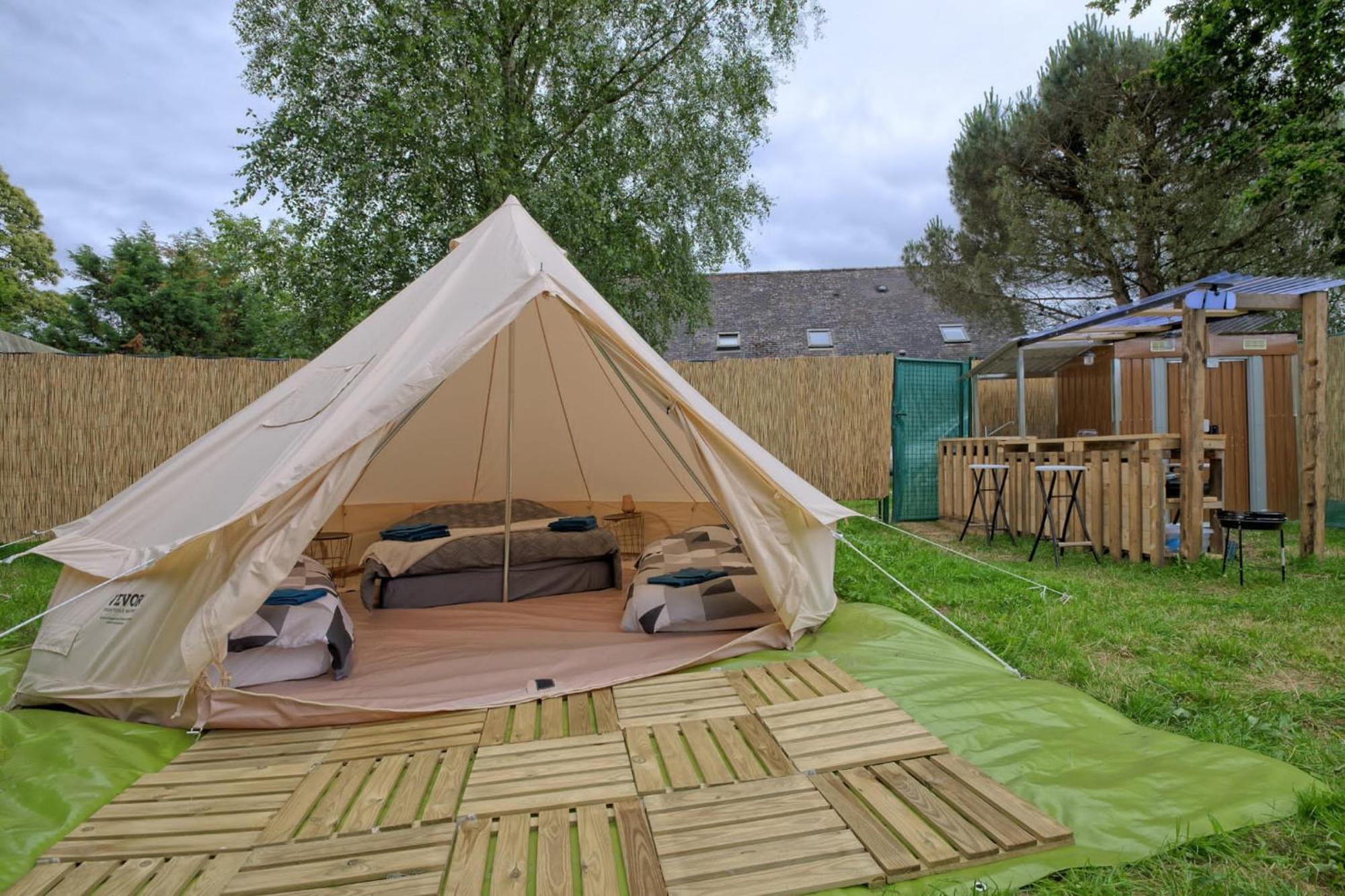 Hotel Tipi Experience L'Echappee Belle Saint-Maudez Zewnętrze zdjęcie